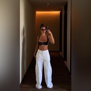 Local European Relaxed Denim Cargo Pant